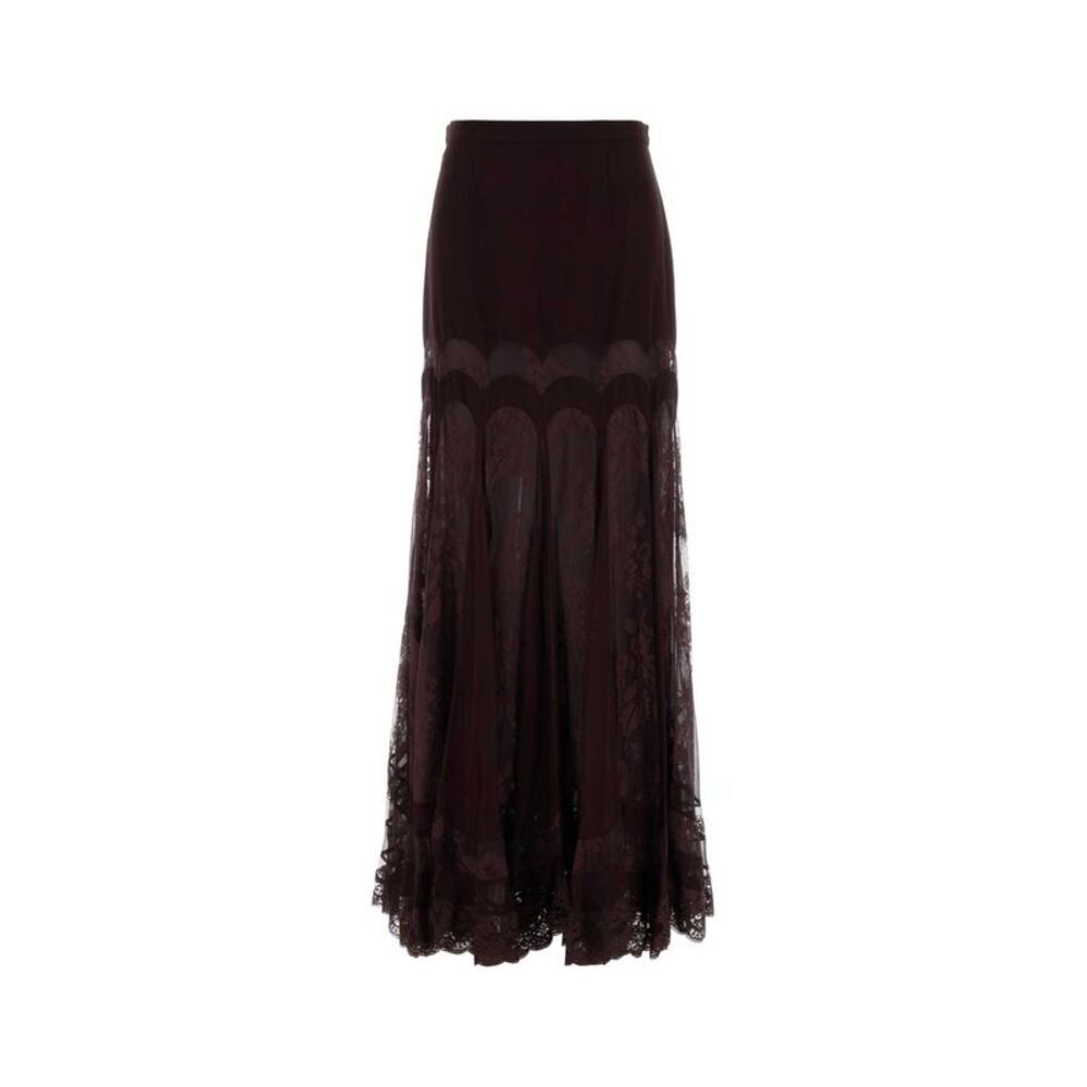 Zimmermann Women Plum Crepe Valiant Skirt